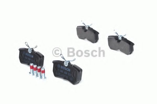 BOSCH Brake Pad Set, disc brake 10106974 - BOSCH