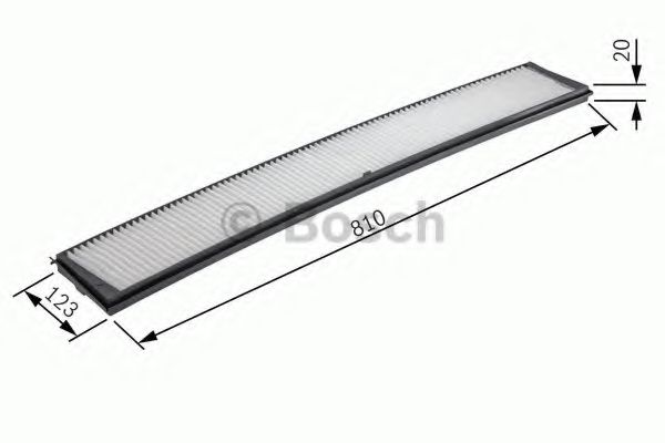 BOSCH Filter, cabin air 4630591 - BOSCH