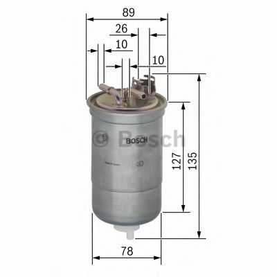 BOSCH Fuel filter 10099764 - BOSCH