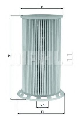 MAHLE Fuel filter 11082304 - MAHLE