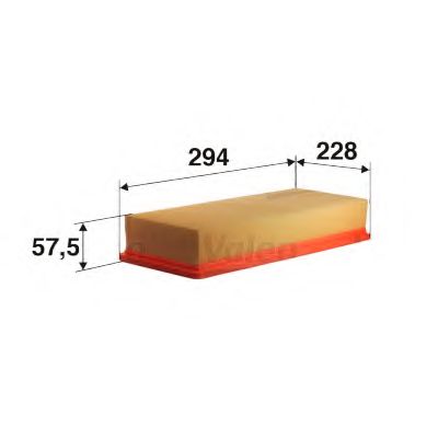 VALEO Air Filter 11181042 - VALEO