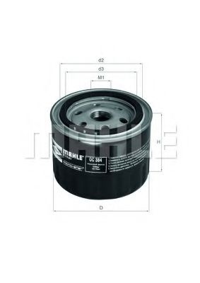 MAHLE Oil Filter 4641135 - MAHLE