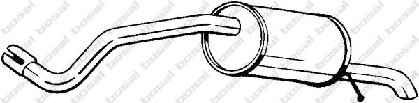 BOSAL End Silencer 11650653 - BOSAL