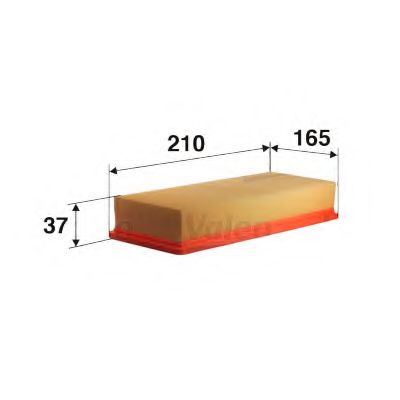 VALEO Air Filter 11180987 - VALEO