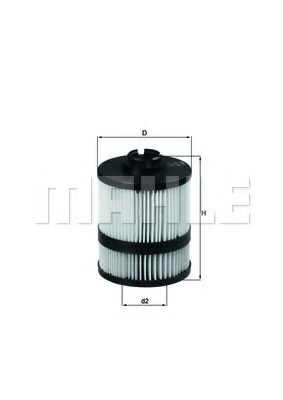 MAHLE Oil Filter 11665031 - MAHLE