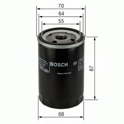 BOSCH Oil Filter 10109164 - BOSCH