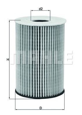 MAHLE Oil Filter 11083224 - MAHLE