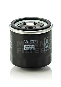 MANN-FILTER Oil Filter 10655896 - MANN-FILTER