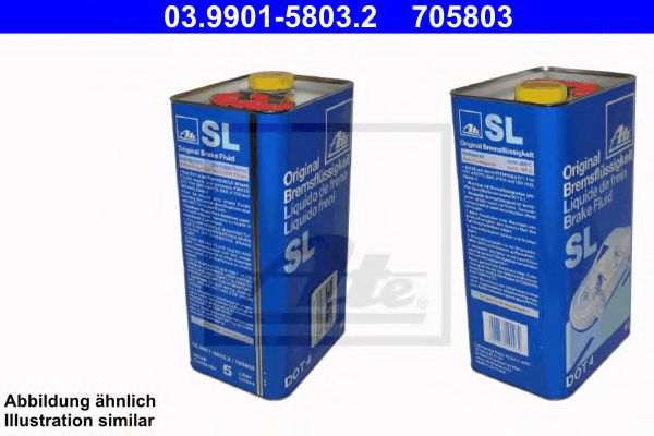 ATE Brake Fluid 10122139 - ATE