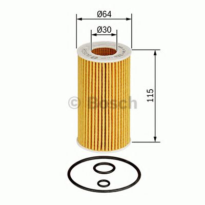 BOSCH Oil Filter 10677781 - BOSCH