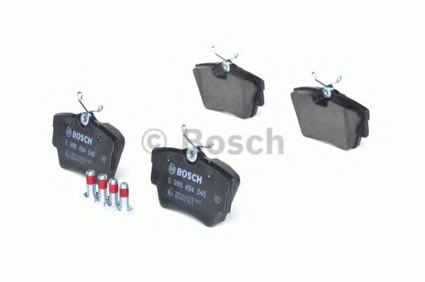 BOSCH Brake Pad Set, disc brake 10107003 - BOSCH