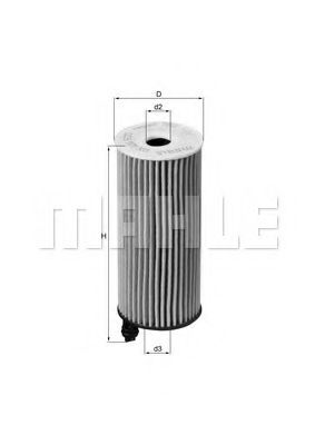 MAHLE Oil Filter 11729481 - MAHLE