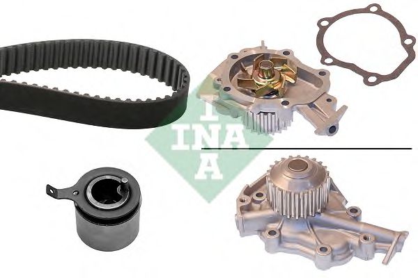INA Water Pump & Timing Belt Set 10870748 - INA