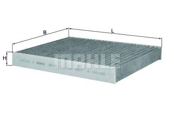 MAHLE Filter, interior air 11663971 - MAHLE