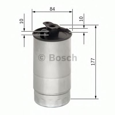 BOSCH Fuel filter 10108877 - BOSCH