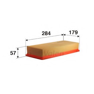 VALEO Air Filter 11181023 - VALEO
