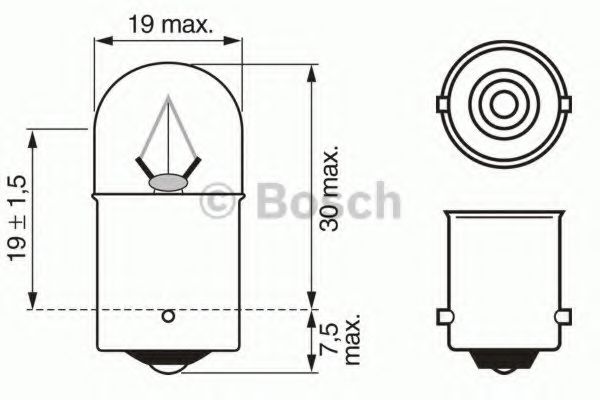 BOSCH Bulb 10108208 - BOSCH