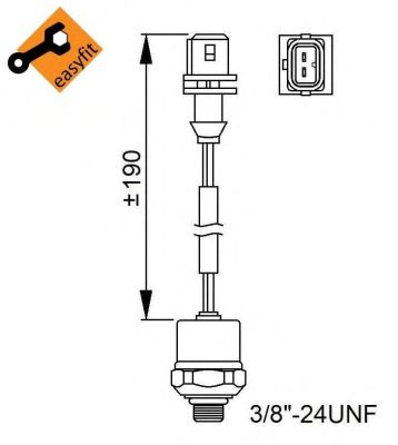 NRF Pressure Switch, air conditioning 11943008 - NRF