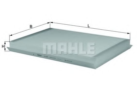 MAHLE Filter, interior air 4637414 - MAHLE