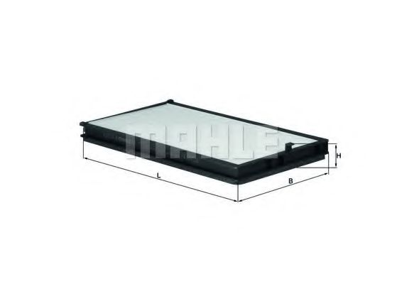 MAHLE Filter, interior air 11663816 - MAHLE