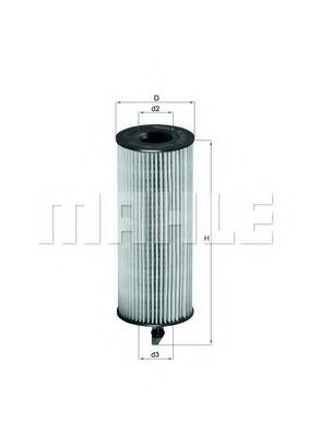MAHLE Oil Filter 11664978 - MAHLE