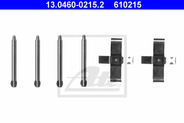 ATE Accessory Kit, disc brake pad 10122560 - ATE