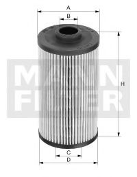 MANN-FILTER Oil Filter 11604984 - MANN-FILTER