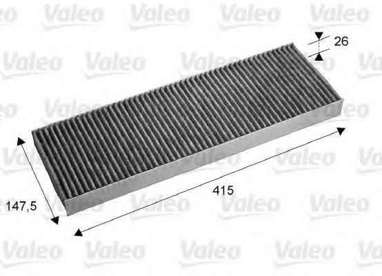 VALEO Filter, cabin air 10424368 - VALEO