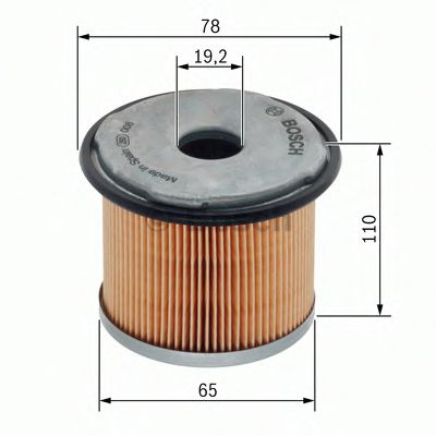 BOSCH Fuel filter 10181349 - BOSCH