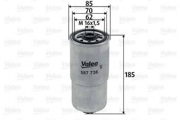 VALEO Fuel Filter 11181693 - VALEO