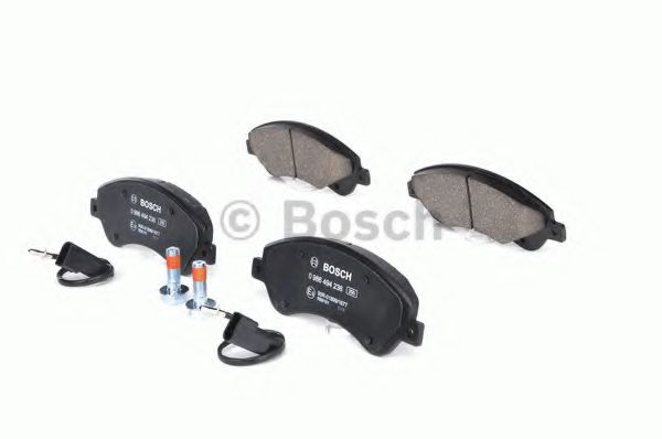 BOSCH Brake Pad Set, disc brake 10447524 - BOSCH