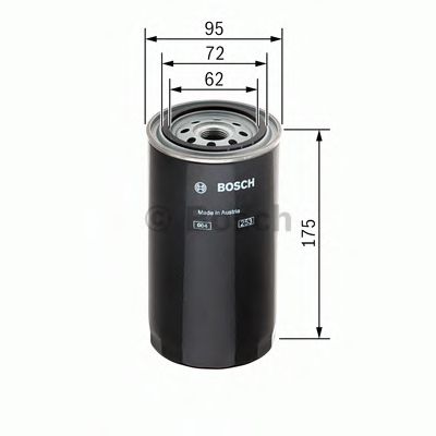 BOSCH Fuel filter 10635348 - BOSCH