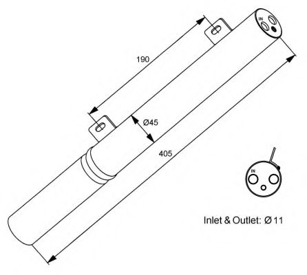NRF Dryer, air conditioning 11484122 - NRF