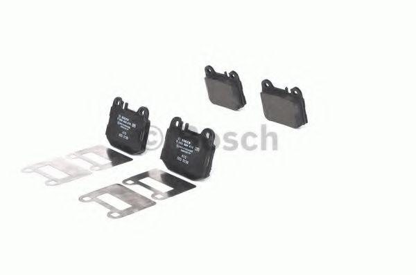 BOSCH Brake Pad Set, disc brake 10653874 - BOSCH
