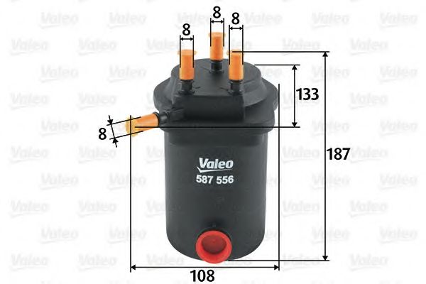 VALEO Fuel Filter 11181653 - VALEO