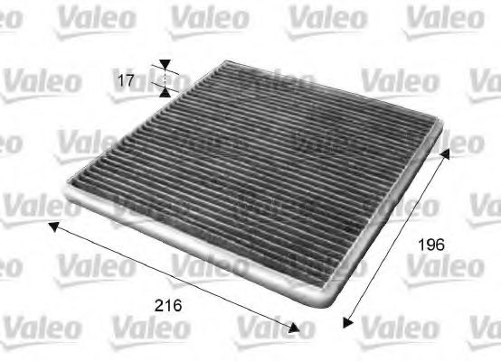 VALEO Filter, cabin air 10231626 - VALEO