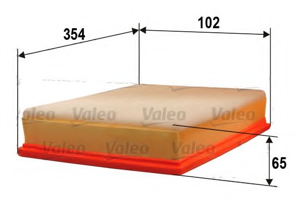 VALEO Air Filter 11181242 - VALEO