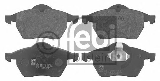 FEBI BILSTEIN Brake Pad Set, disc brake 11570811 - FEBI BILSTEIN