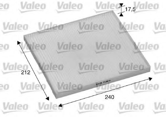 VALEO Filter, cabin air 10144813 - VALEO