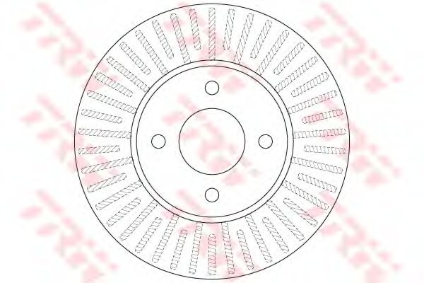 TRW Brake Disc 11107620 - TRW