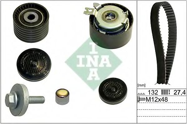 INA Timing Belt Set 11558117 - INA