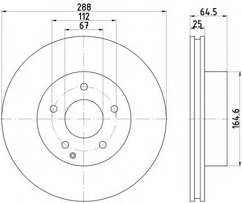 TEXTAR Brake Disc 12172611 - TEXTAR