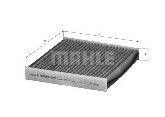 MAHLE Filter, interior air 11663979 - MAHLE