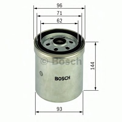 BOSCH Fuel filter 10099825 - BOSCH