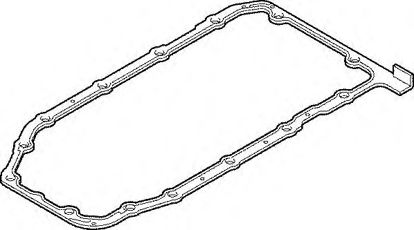 ELRING Gasket, oil sump 12559150 - ELRING