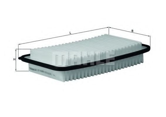 MAHLE Air Filter 11664232 - MAHLE