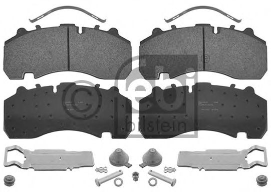 FEBI BILSTEIN Brake Pad Set, disc brake 11571222 - FEBI BILSTEIN