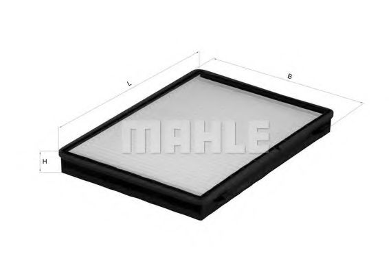 MAHLE Filter, interior air 11663898 - MAHLE