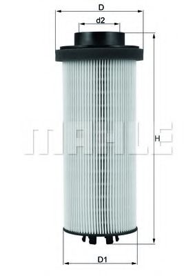 MAHLE Fuel filter 11663769 - MAHLE