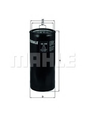 MAHLE Oil Filter 4247618 - MAHLE